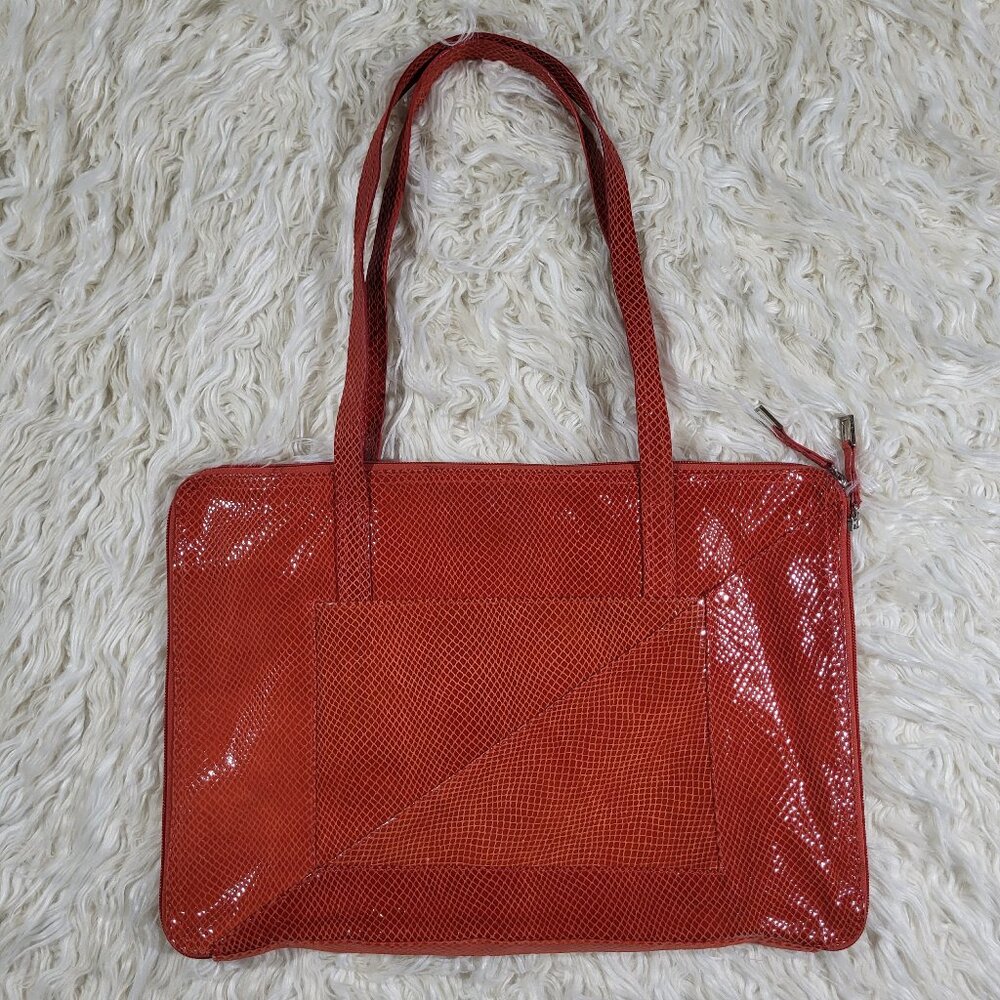 LATICO NJ USA Orange Laptop Bag